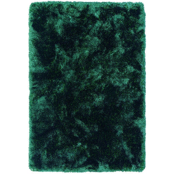 Plush Luxury Super Thick Heavyweight High-Density Hand-Woven Soft High-Pile Plain Polyester Tonal Textured Metallic Shimmer Shaggy Emerald Rug-Asiatic Carpets-Rug Love - The Most Loved Rug Store
